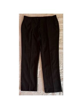 Men's Eddie Domani Dress Pants Black Size 36/32